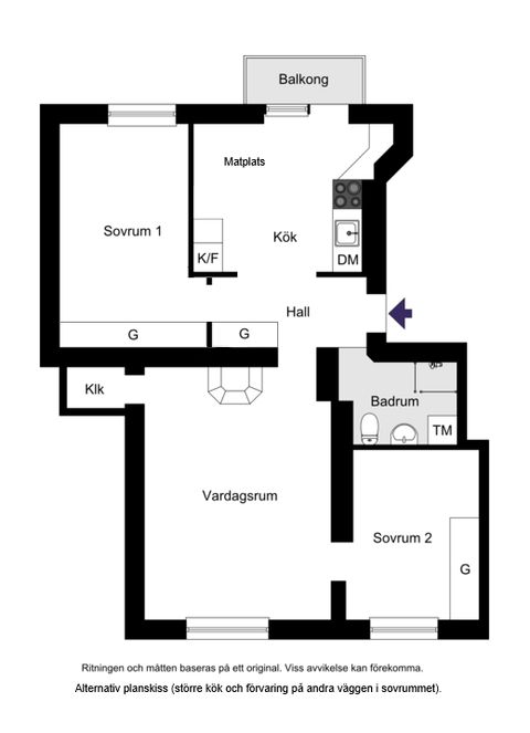 Bostadsrätt, Gröndalsvägen 23, Gröndal, Stockholm