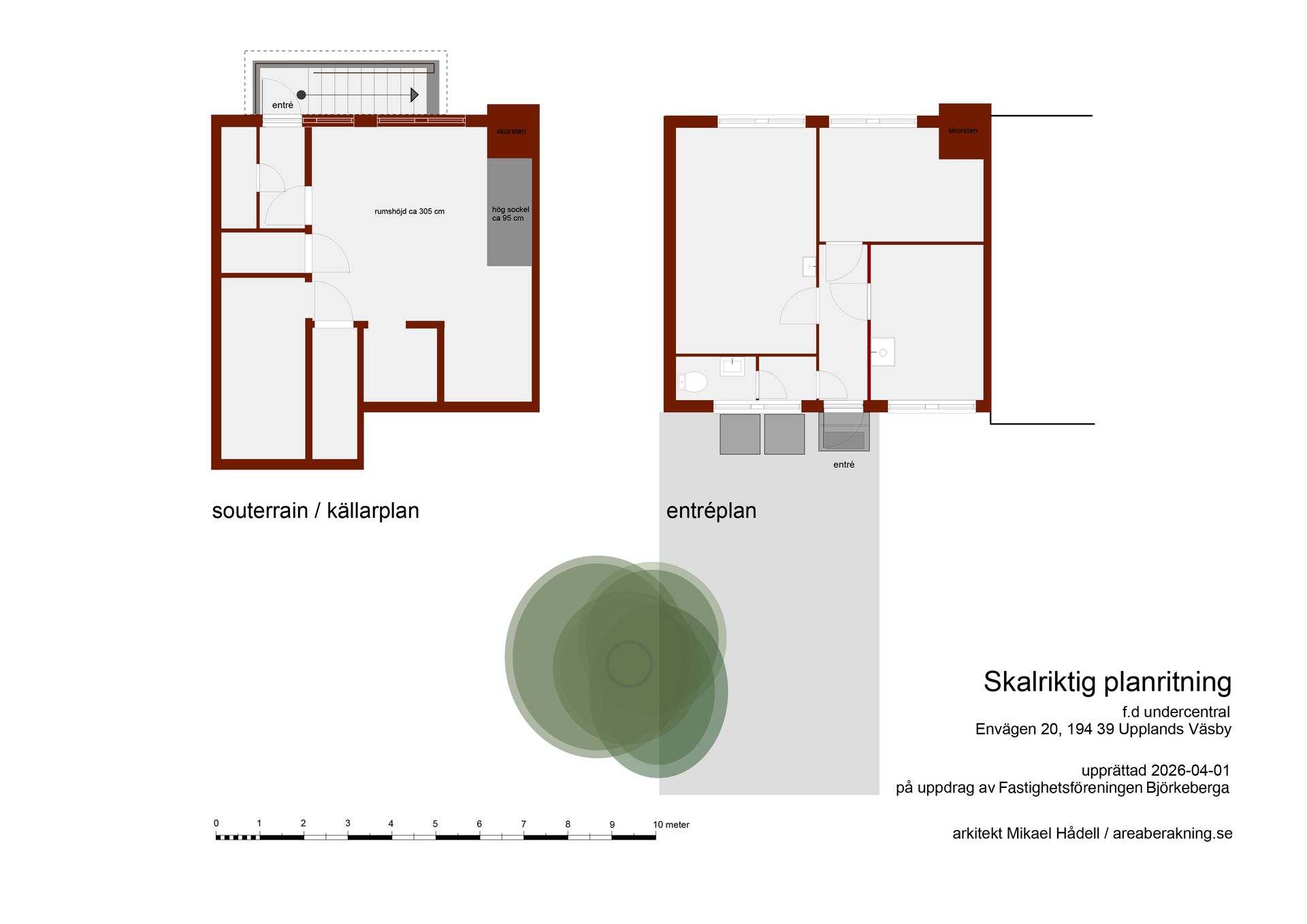 Radhus, Envägen 20, Centrala Väsby, Upplands Väsby