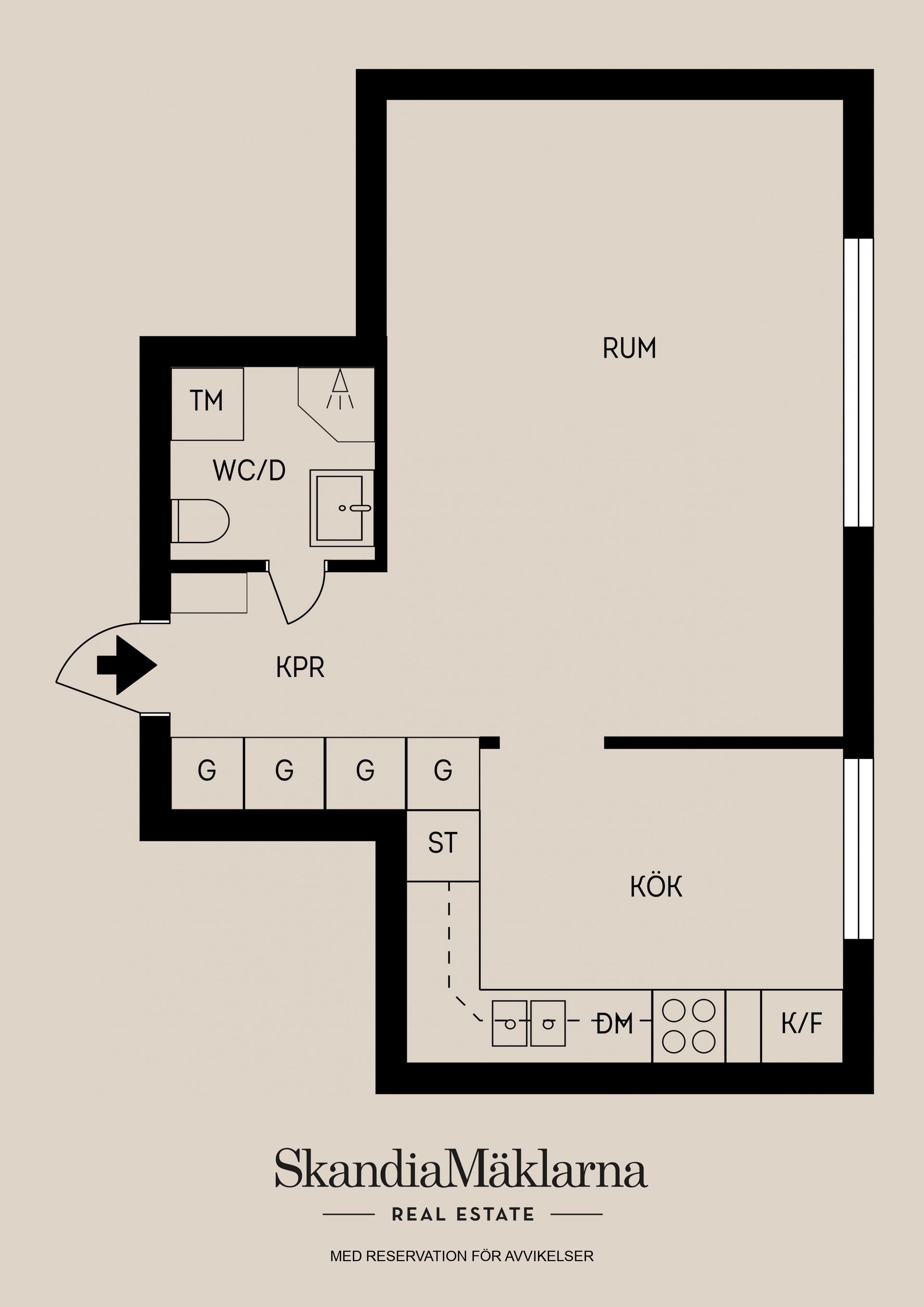 Bostadsrätt, Regngatan 15, Gränby, Uppsala