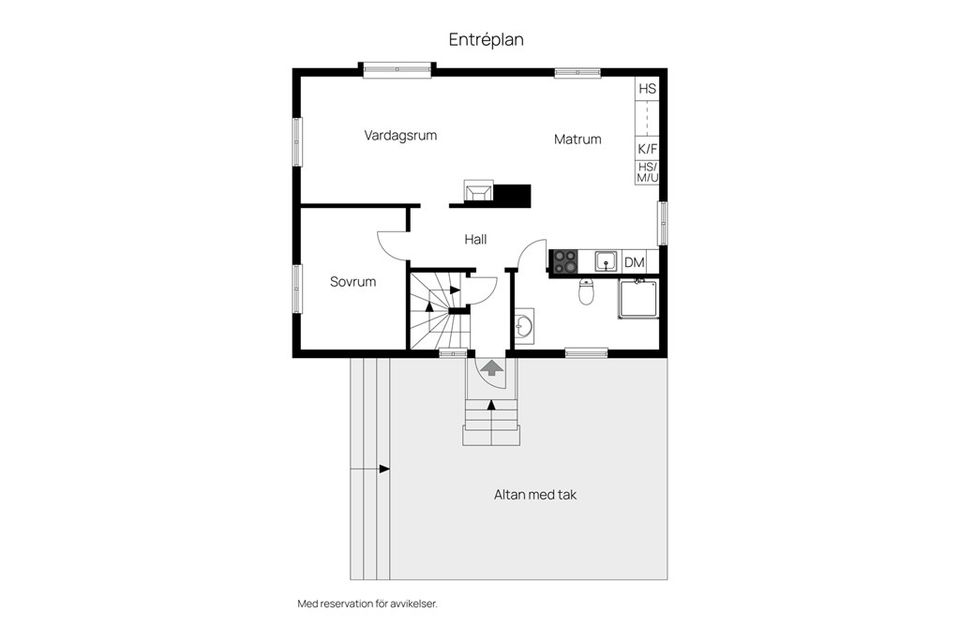 Villa, Höglandsvägen 6, Bondsjöhöjden, Härnösand