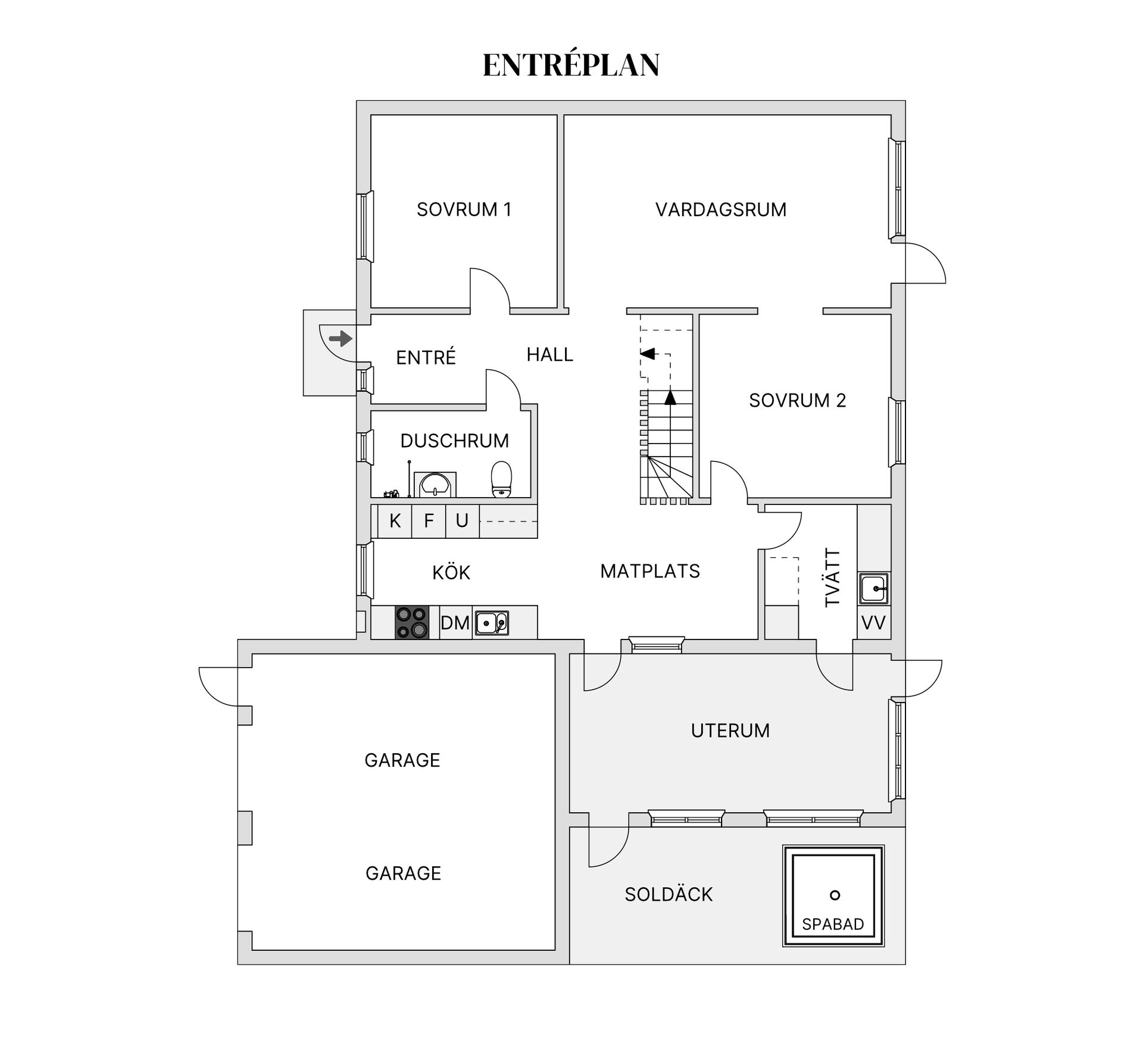 Villa, Femkampsvägen 42, Skillingaryd, Vaggeryd