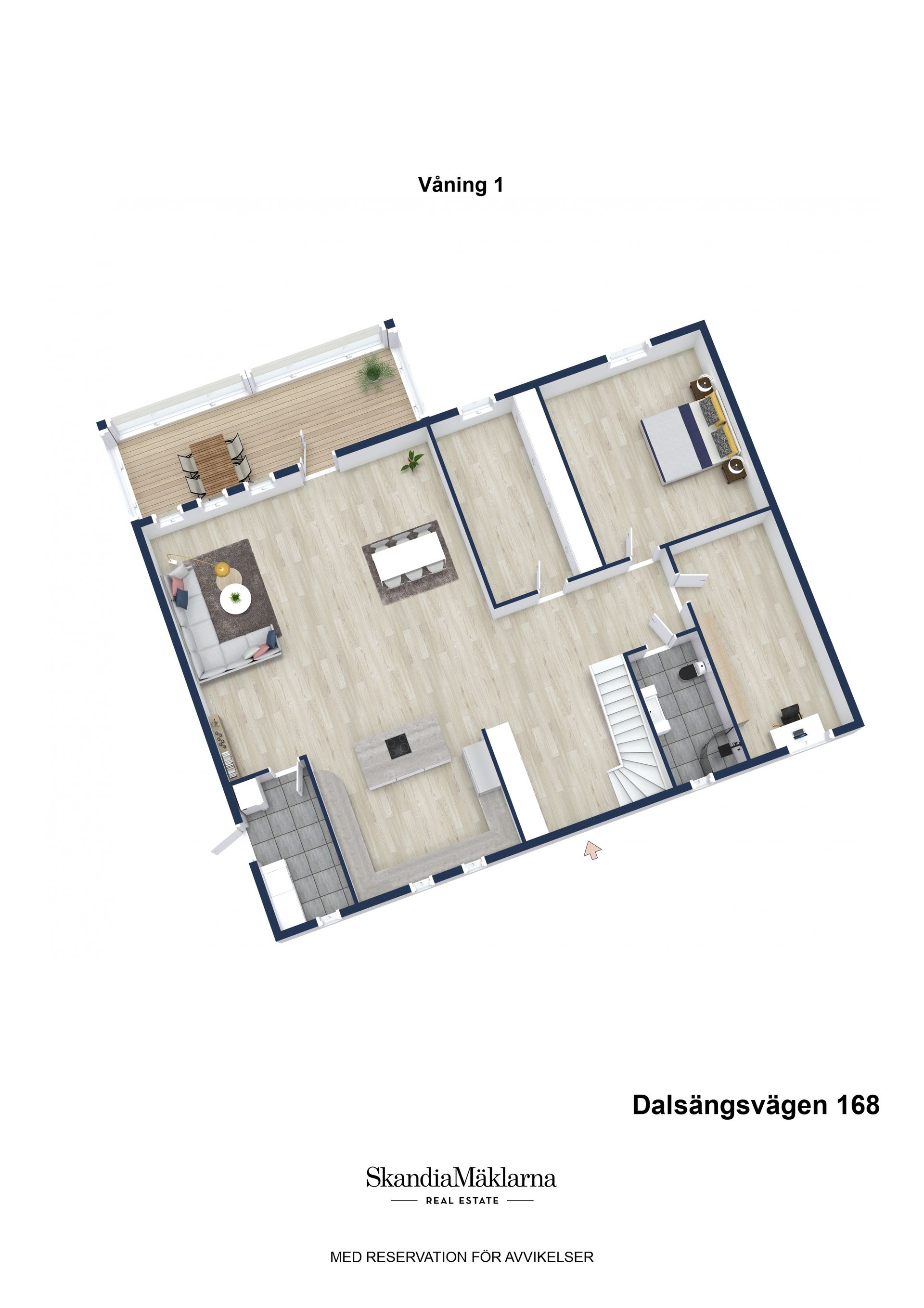 Villa, Dalsängsvägen 168, Jäderfors, Sandviken