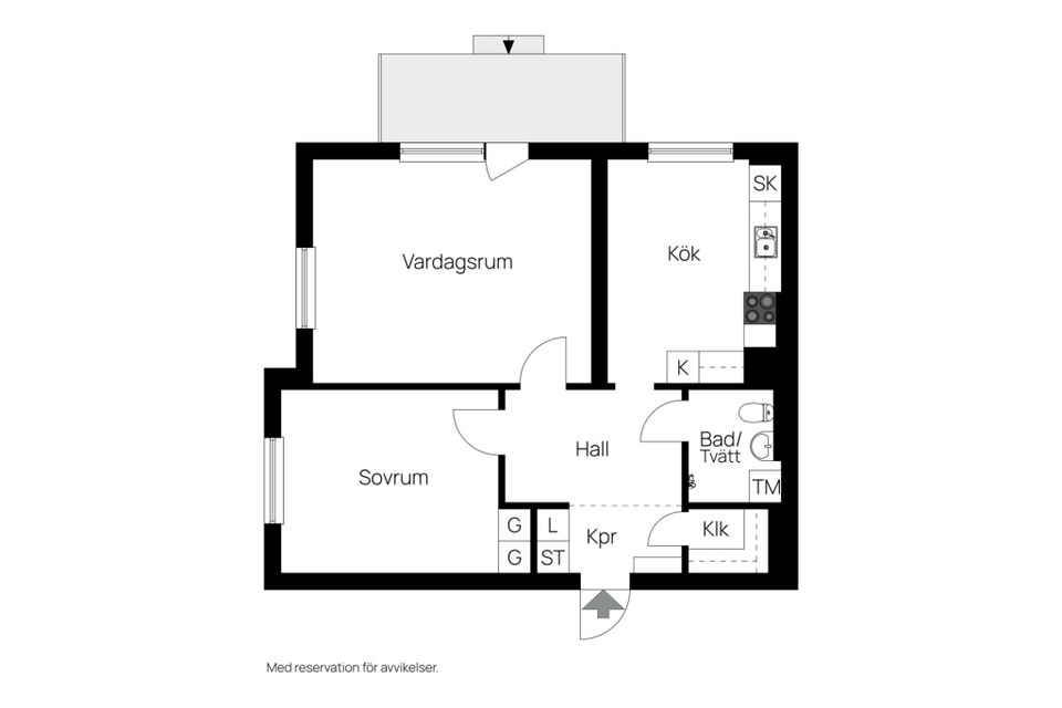 Bostadsrätt, Rosenvägen 22, Gullbergslyckan/Hunnemara, Karlshamn