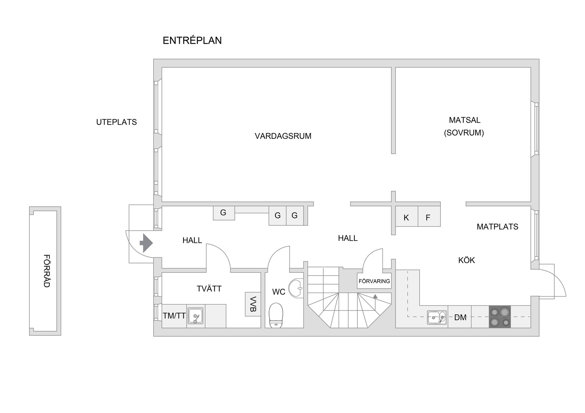 Villa, Radhus, Tjurgränd 49, Viksjö, Järfälla