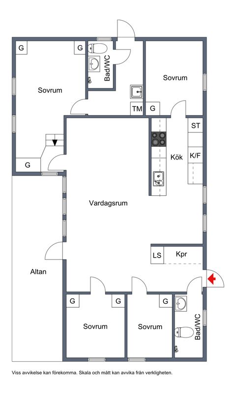 Fritidshus, Näs 311, Docksta, Kramfors