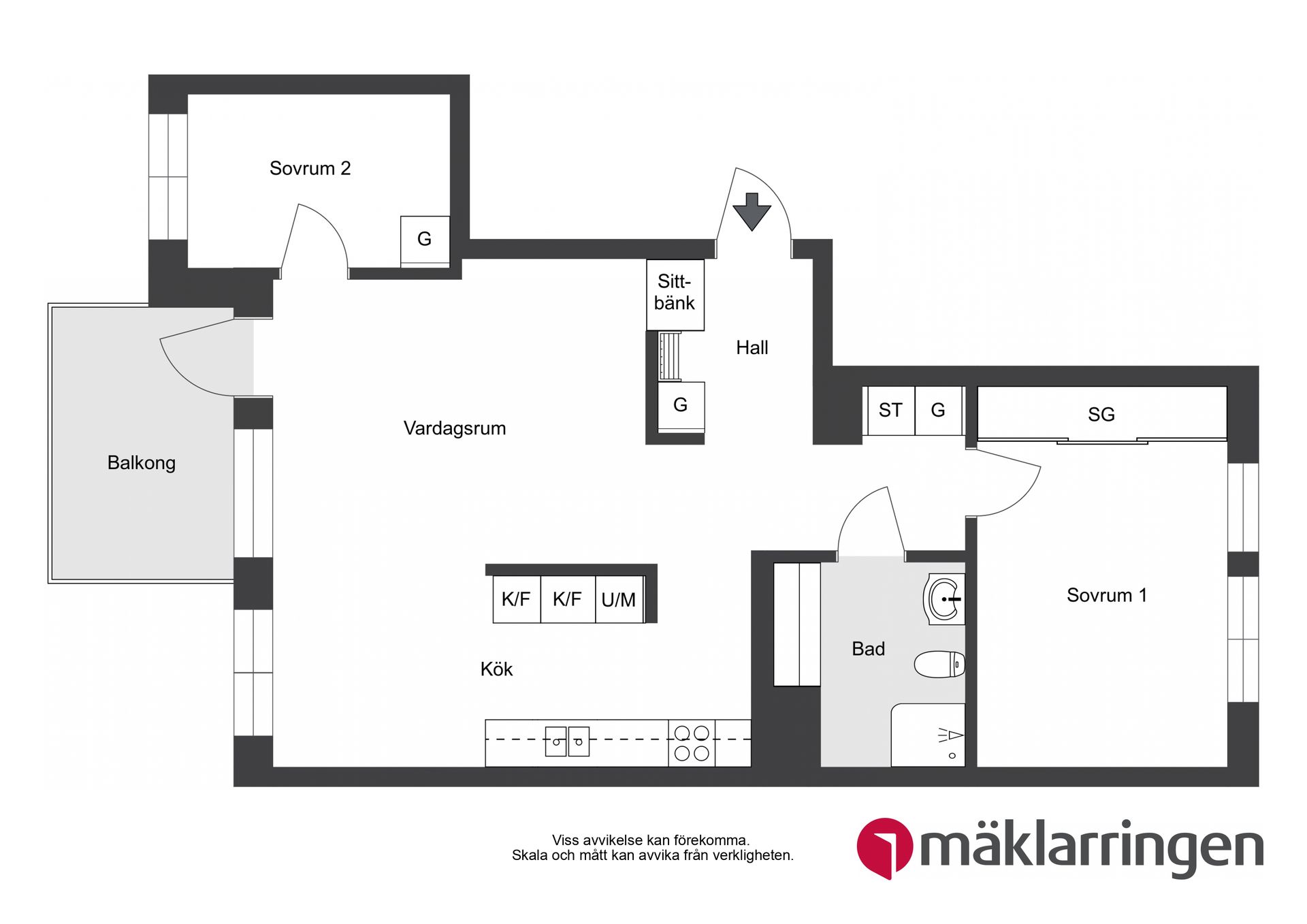 Bostadsrätt, Veddestastråket 9, Barkarby, Järfälla
