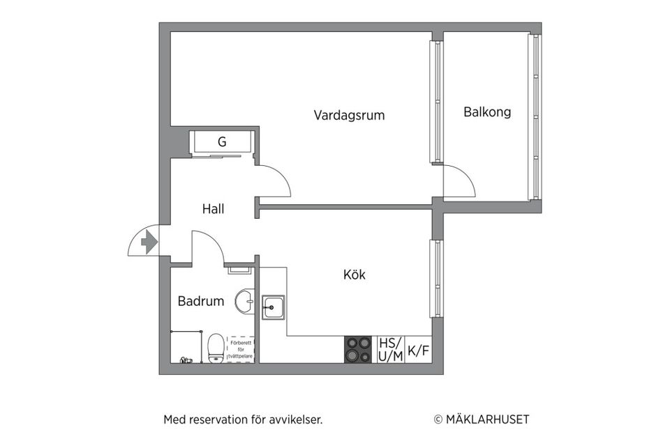 Bostadsrätt, Segergatan 8 B, Landskrona - Segergatan, Landskrona