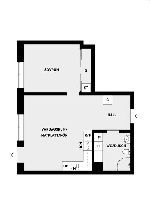 Bostadsrätt, Häradsgränd 6, Täby Centrum, Täby