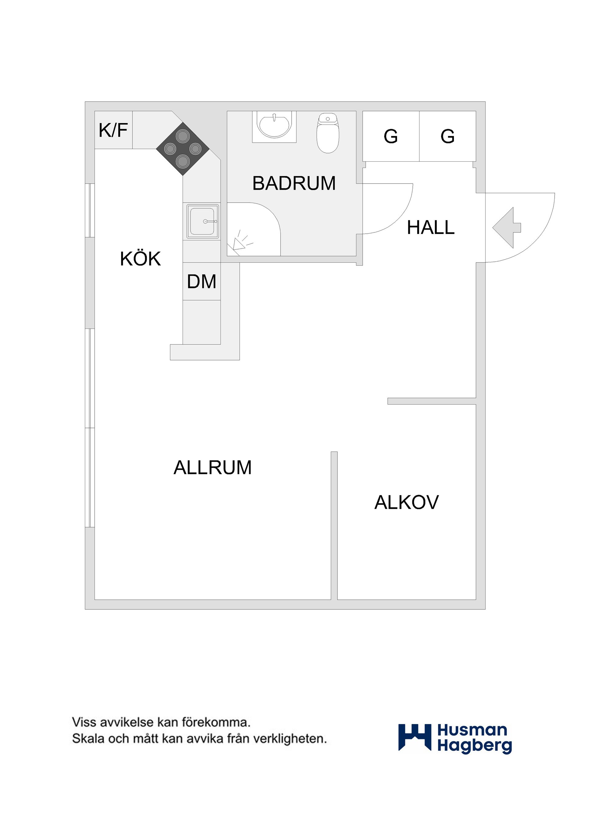 Bostadsrätt, Lagmansgatan 2B, Grubbe, Umeå