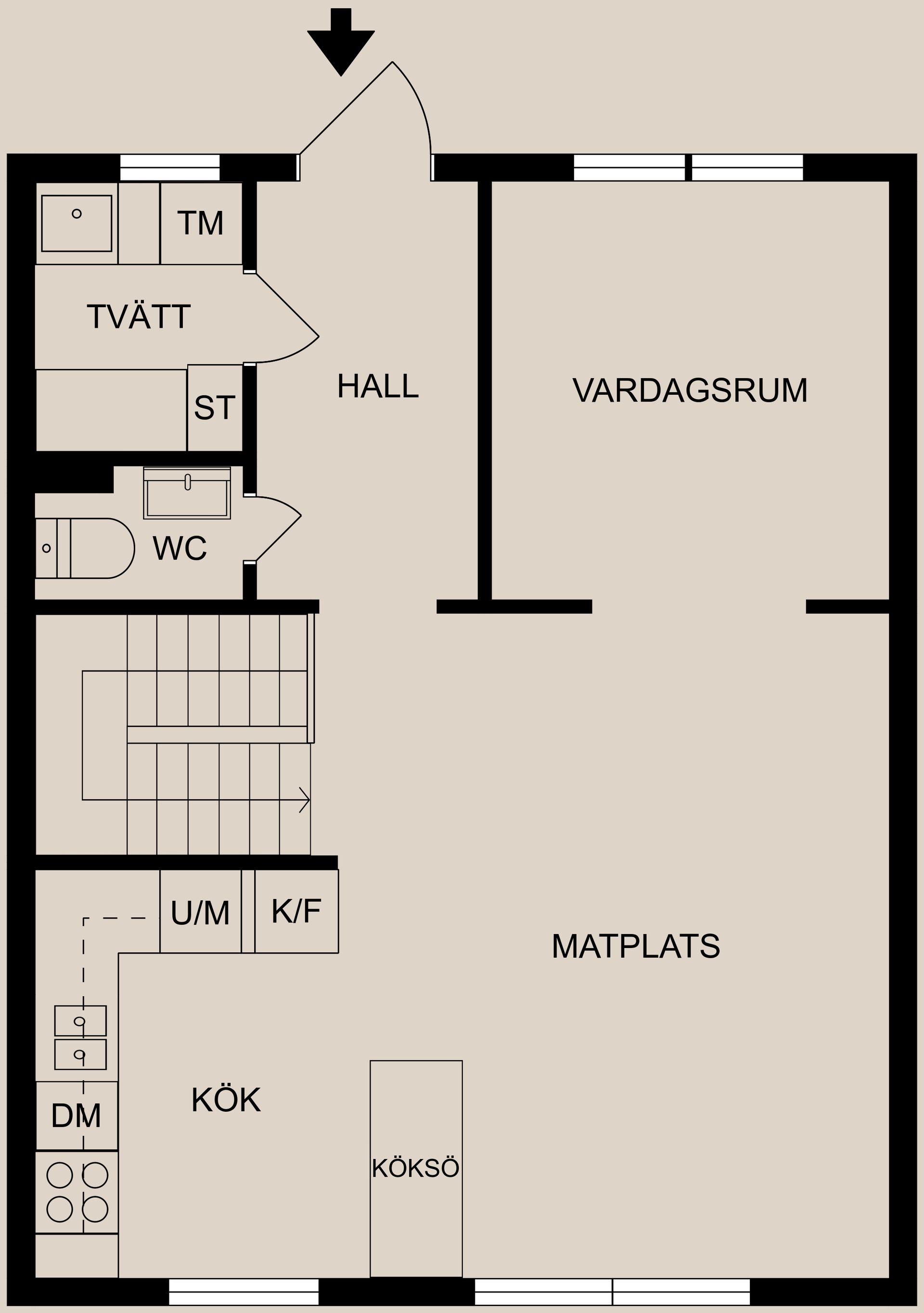 Radhus, Rambogatan 41, Rambodal/Smedby, Norrköping