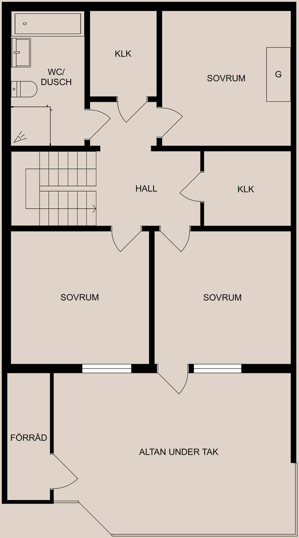 Radhus, Rambogatan 41, Rambodal/Smedby, Norrköping