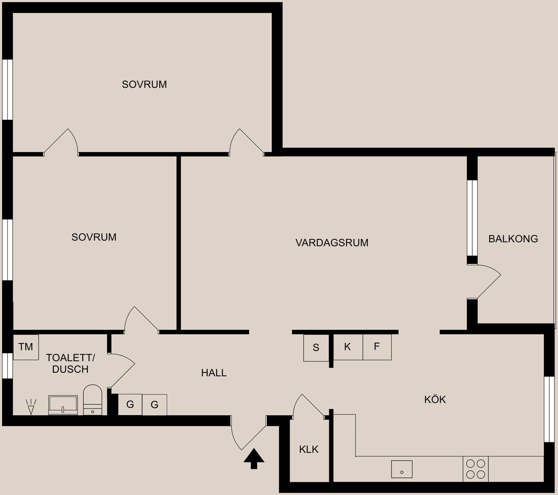 Bostadsrätt, Linköpingsvägen 10B, Sjövik, Finspång