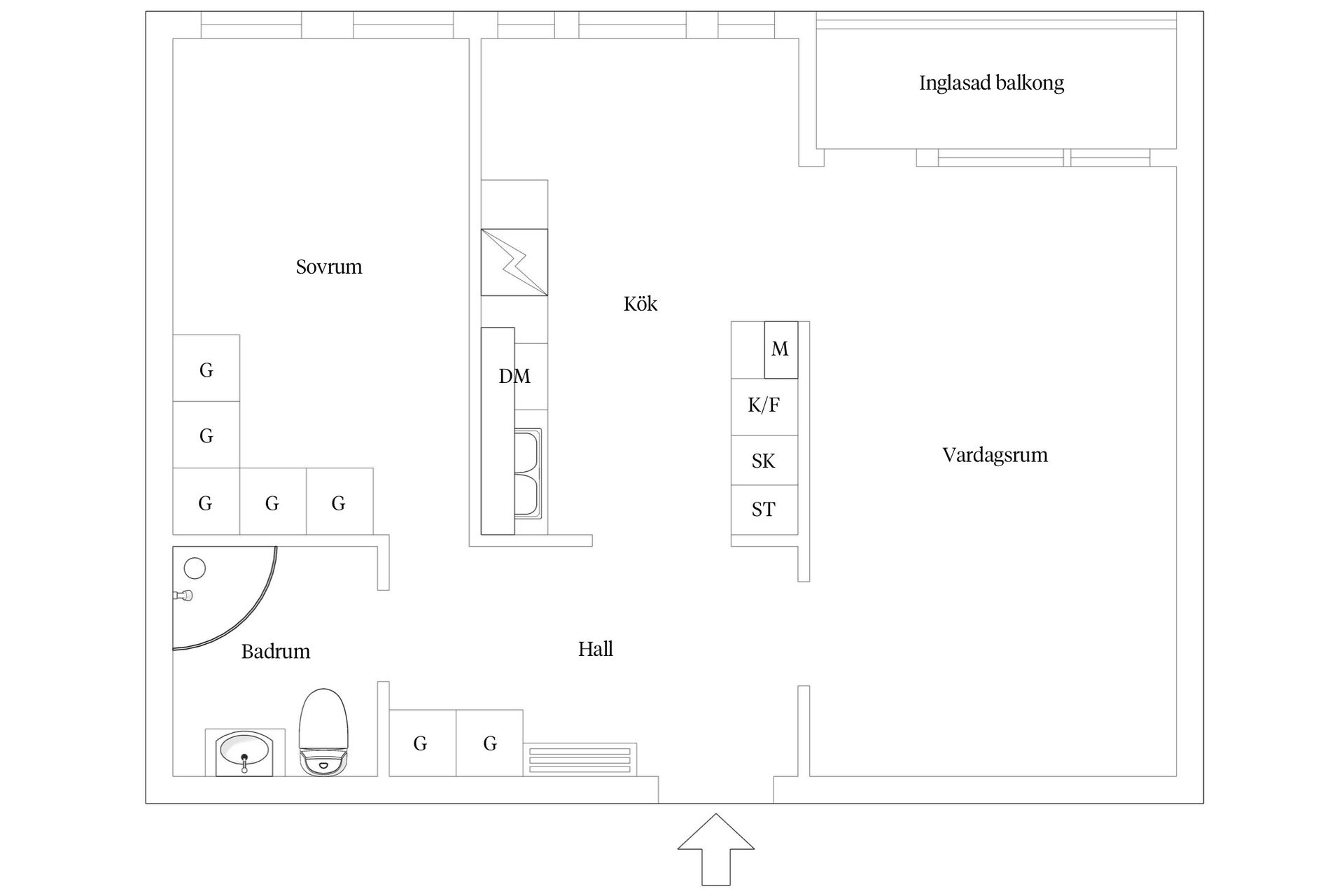 Bostadsrätt, Vaktmästaregången 7, Masthugget, Göteborg