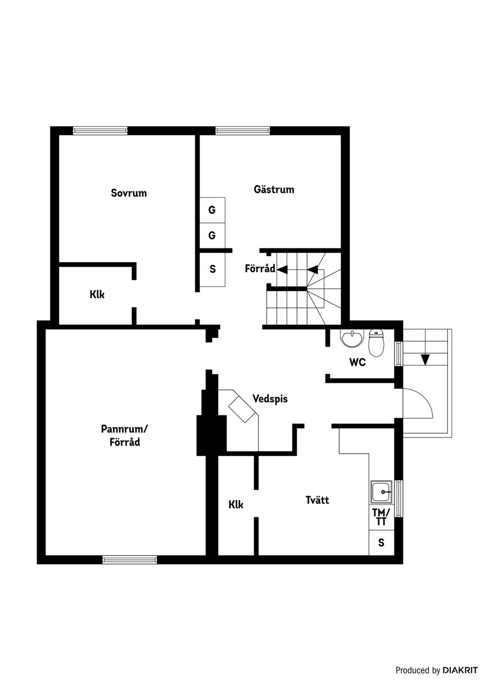 Villa, Stockholmsvägen 31, Öster, Nyköping