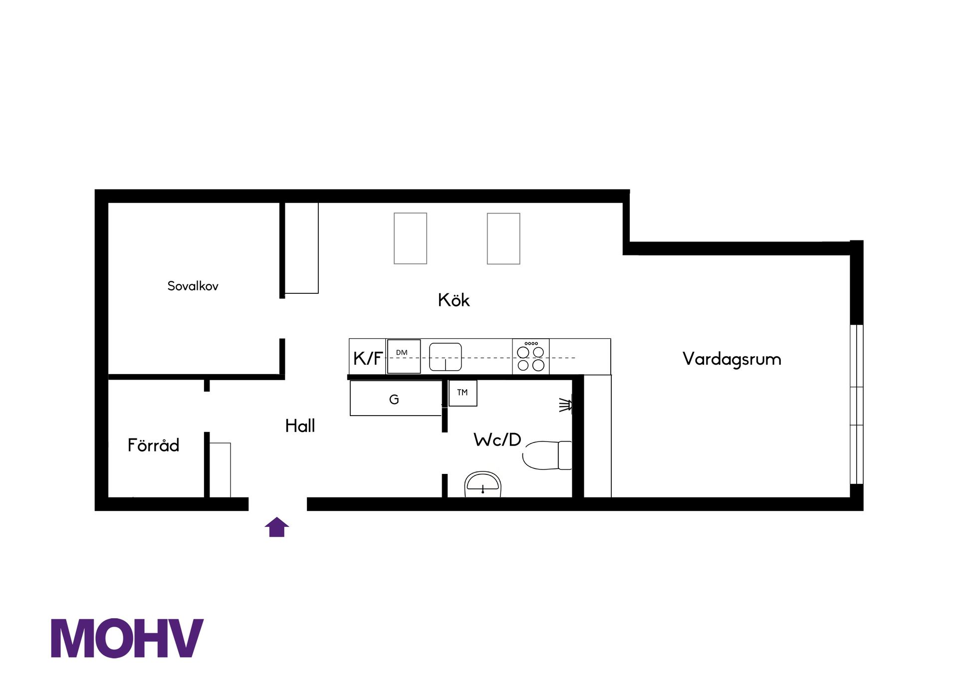 Bostadsrätt, Bergaparksvägen 6, Åkersberga Centrum, Österåker