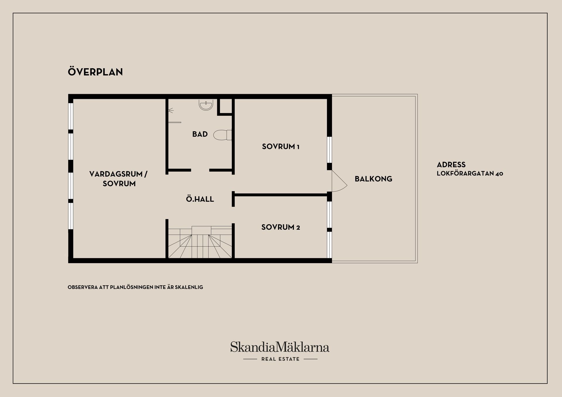 Radhus, Lokförargatan 40, Tillberga, Västerås