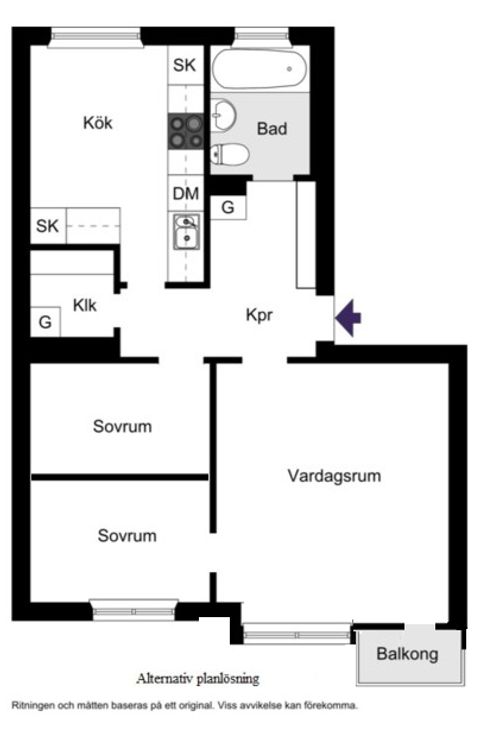 Bostadsrätt, Emågatan 34, Bagarmossen, Stockholm
