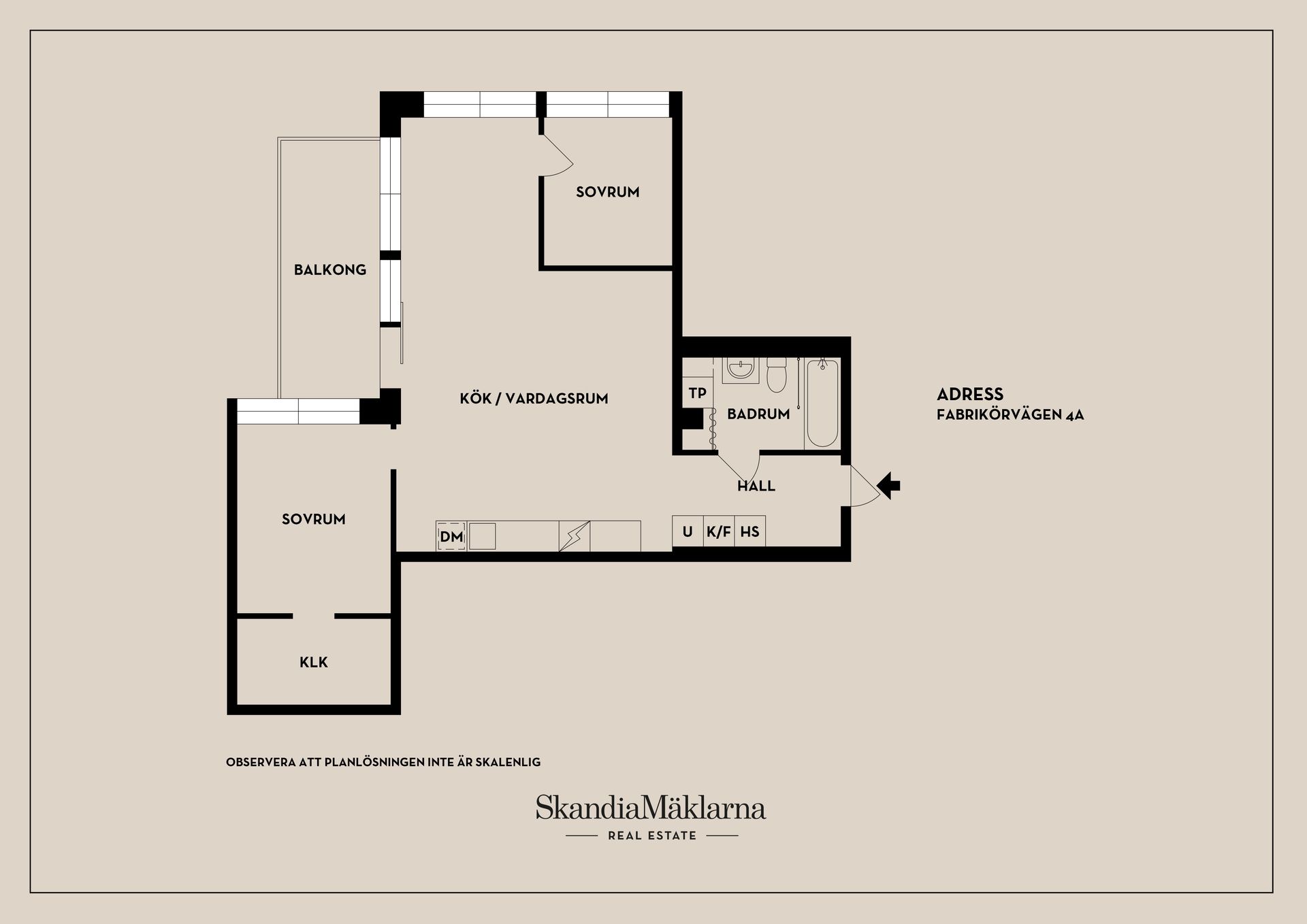 Bostadsrätt, Fabrikörvägen 4A, Nacka Strand, Nacka