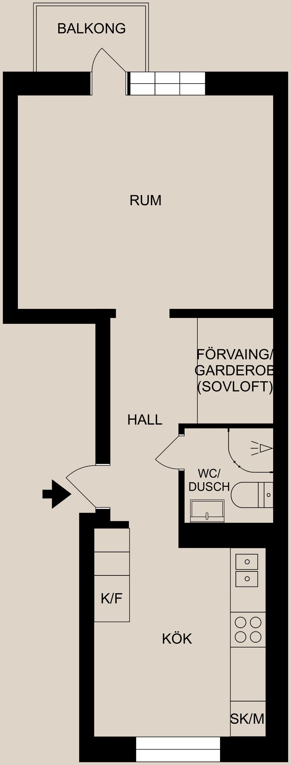 Bostadsrätt, Nelinsgatan 24, Centralt, Söder, Norrköping