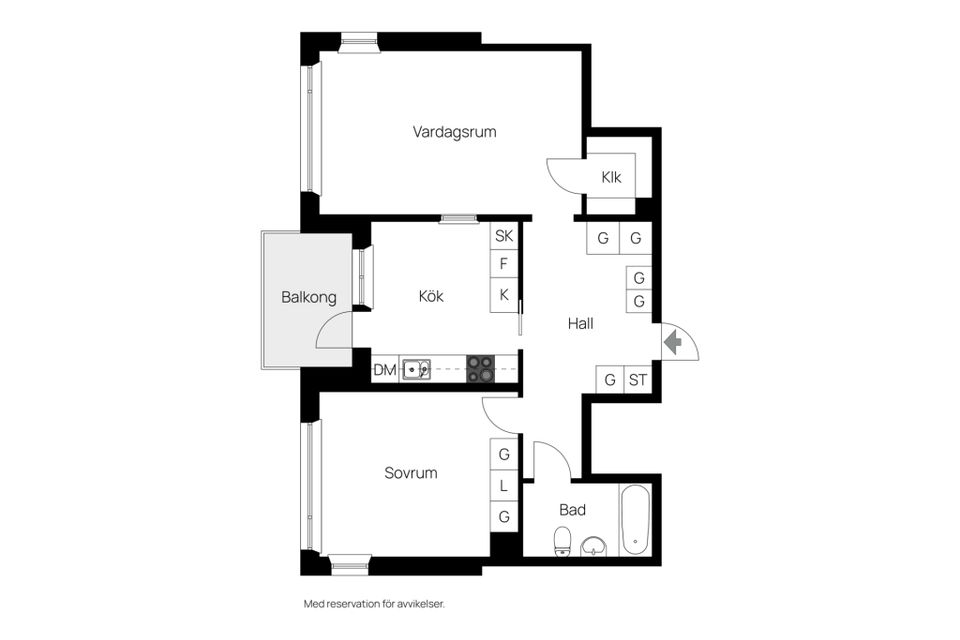 Bostadsrätt, Kullerstensvägen 7B, Stenhagen, Uppsala