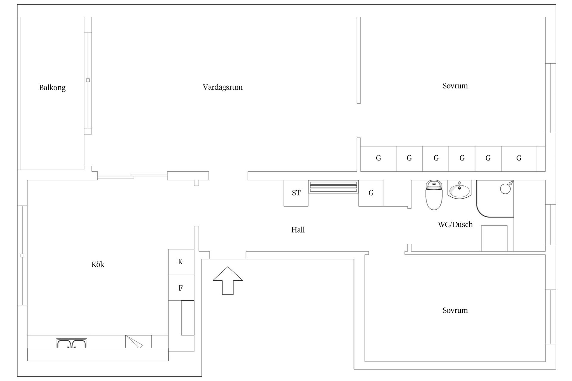 Bostadsrätt, Paradisgatan 19, Masthugget, Göteborg
