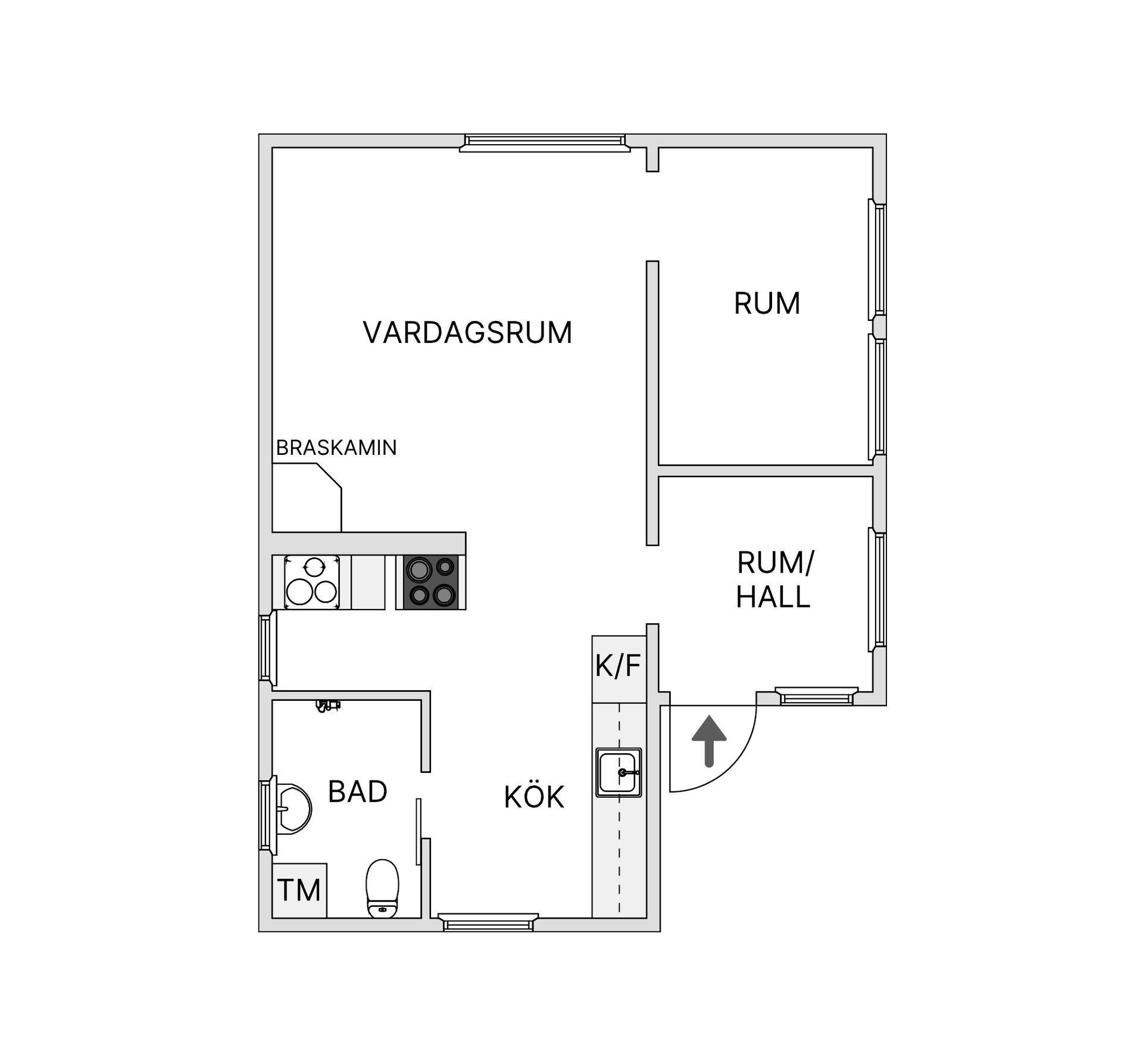 Fritidshus, Solfältsvägen 2, Dyvik, Österåker