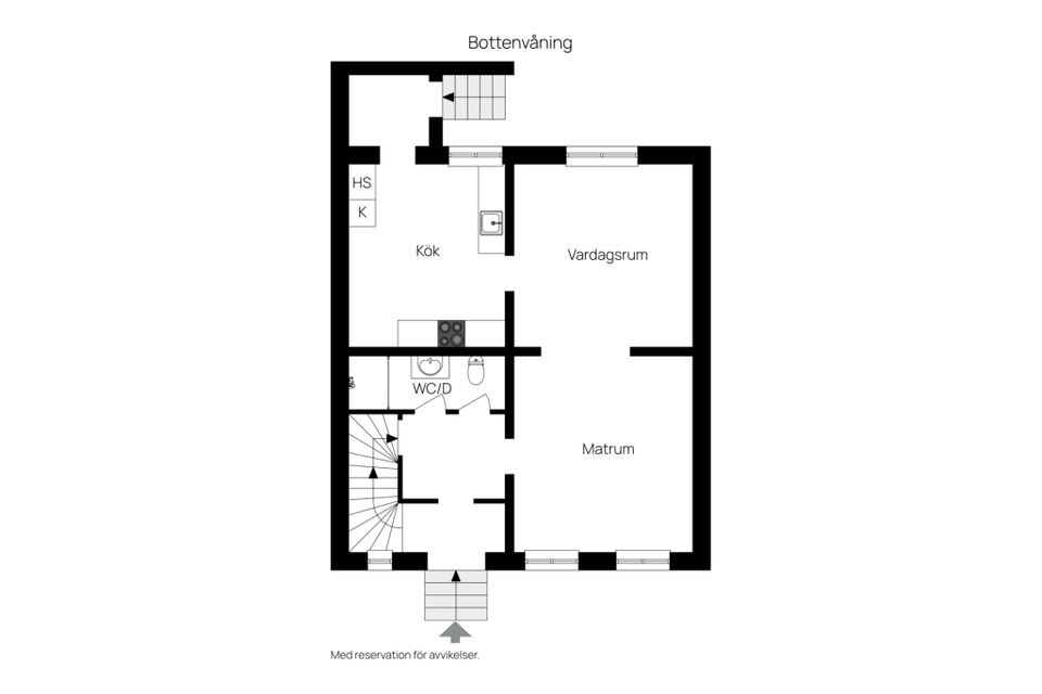 Radhus, Stavstensvägen 123, Väster, Trelleborg