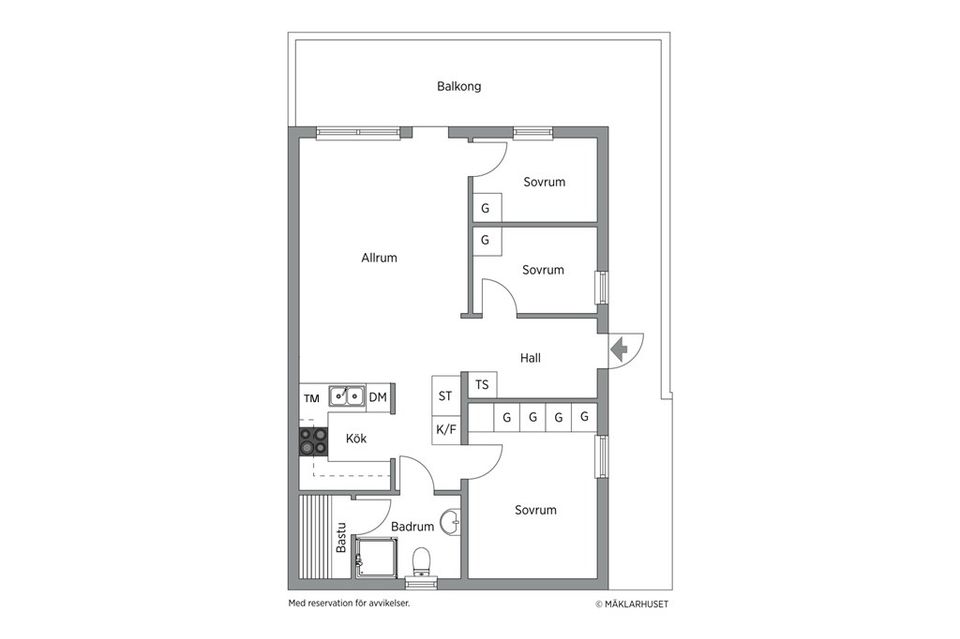 Bostadsrätt, Björnen Övre Hermelinen 4A, Åre Björnen, Åre