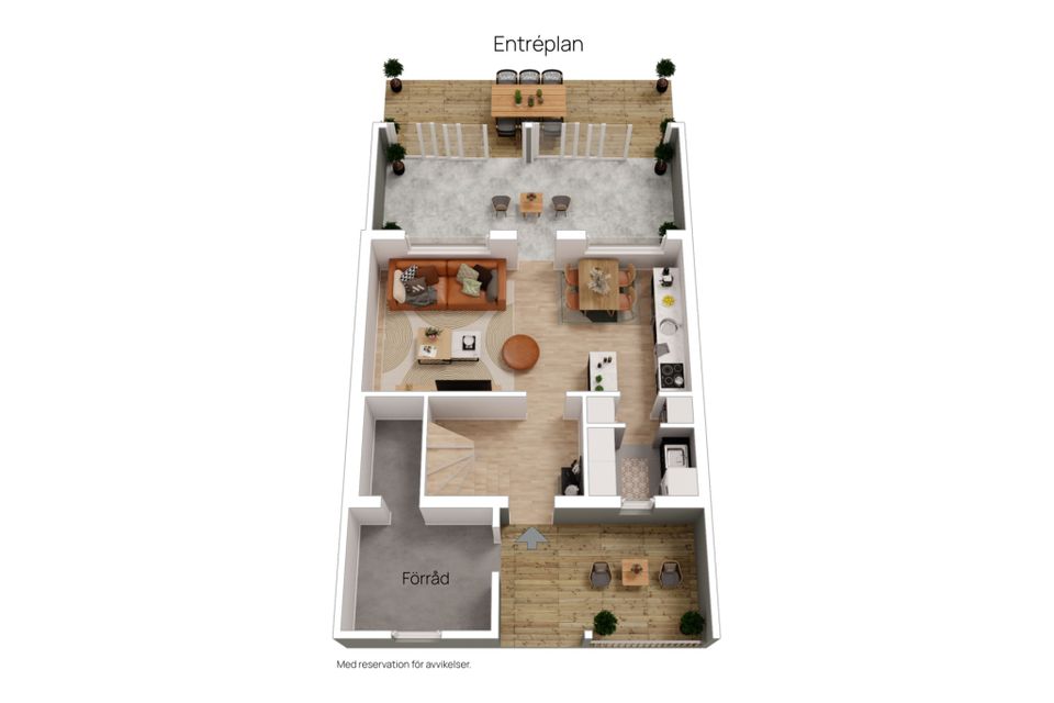 Radhus, Odingatan 26, Kungsängen, Sala