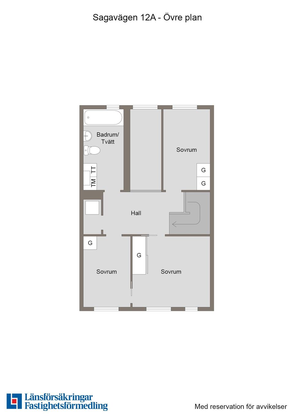 Bostadsrätt, Radhus, Sagavägen 12A, Enköping