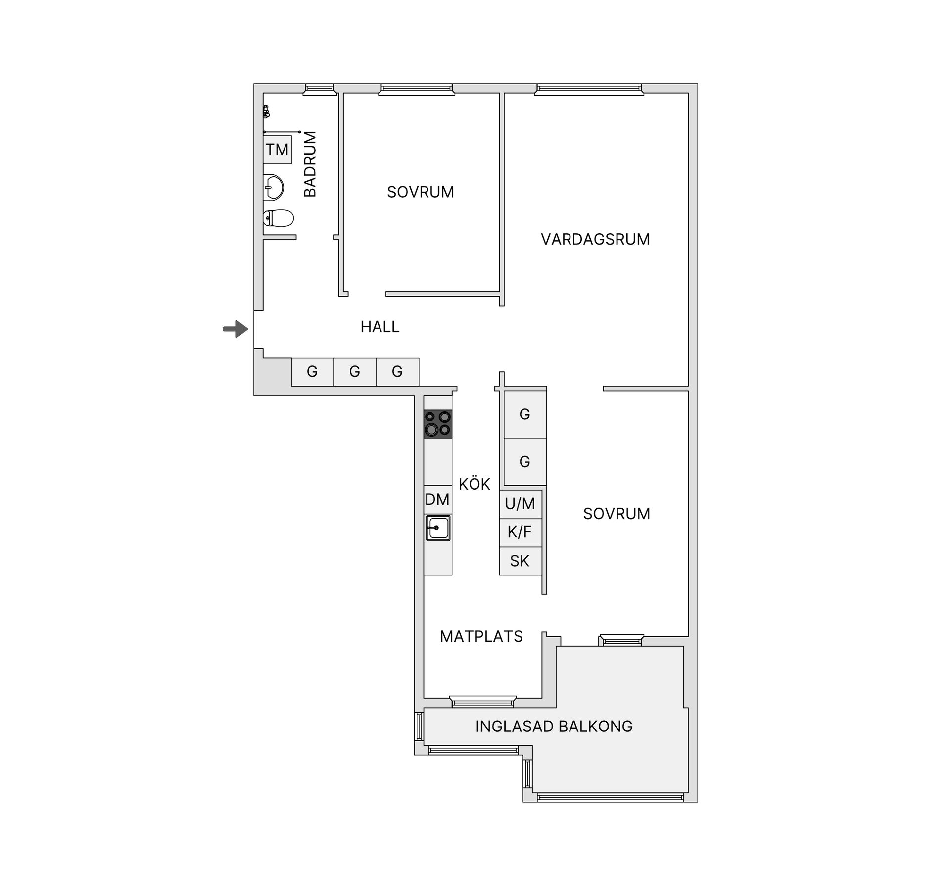 Bostadsrätt, Södervärnsgatan 3B, Möllevången/Södervärn, Malmö