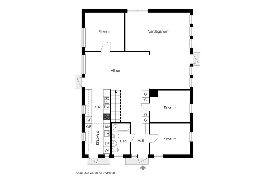 Villa, Spånvägen 1, Bollebygd