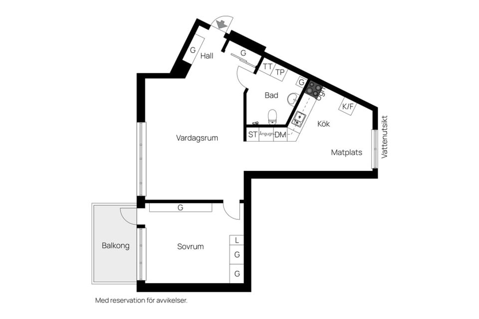 Bostadsrätt, Midskeppsgatan 23, Hammarby Sjöstad, Stockholm