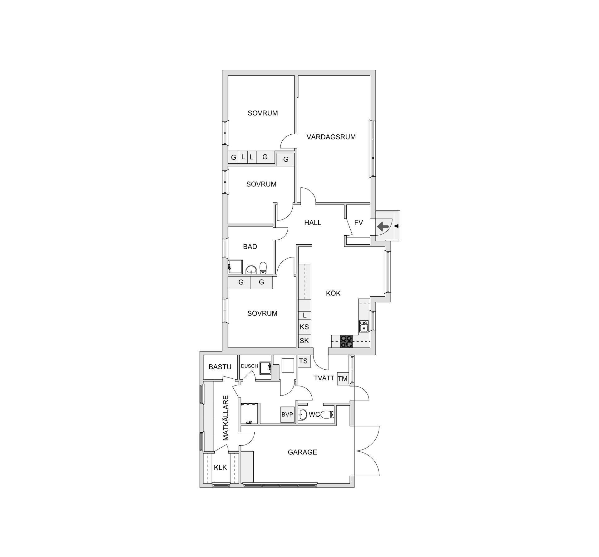 Villa, Rönnvägen 6, Kalix-Nyborg, Kalix