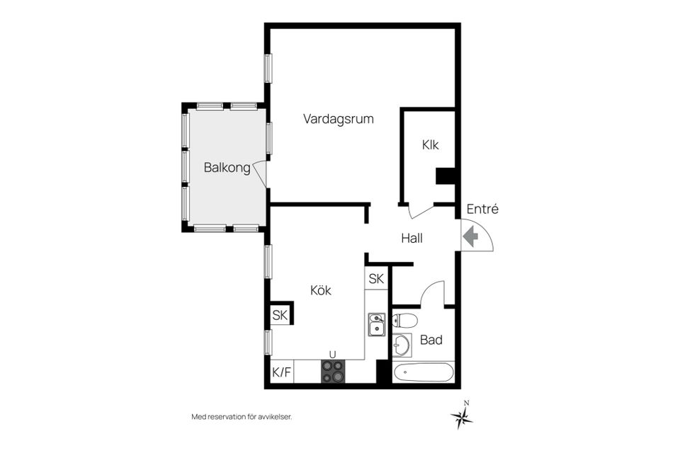 Bostadsrätt, Bodagatan 23, Borås