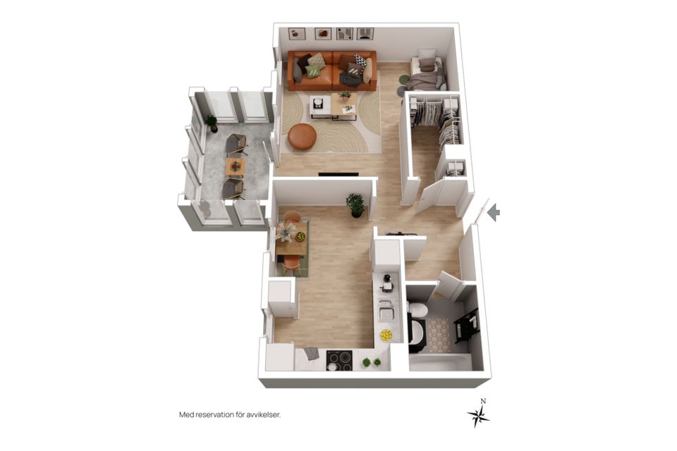 Bostadsrätt, Bodagatan 23, Borås