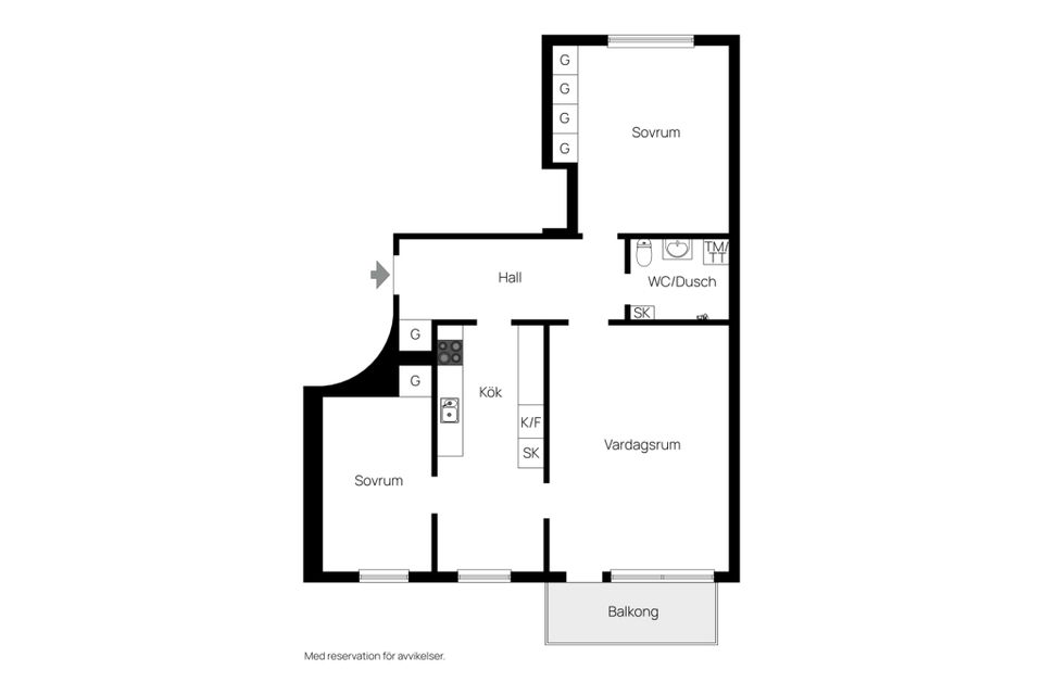 Bostadsrätt, Prebendegatan 20, Mariestad