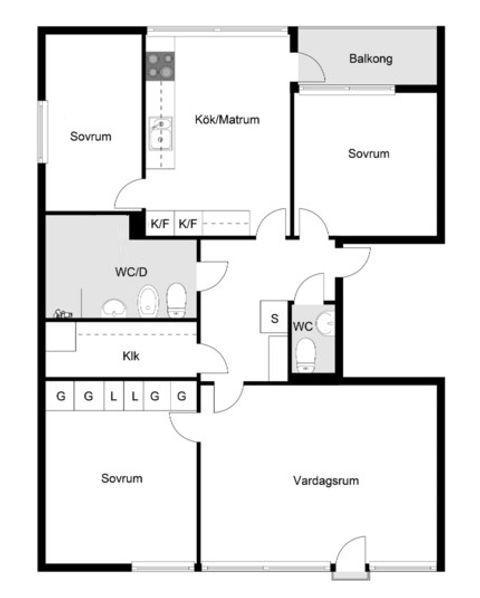 Bostadsrätt, Vibblabyvägen 2, Jakobsberg, Järfälla