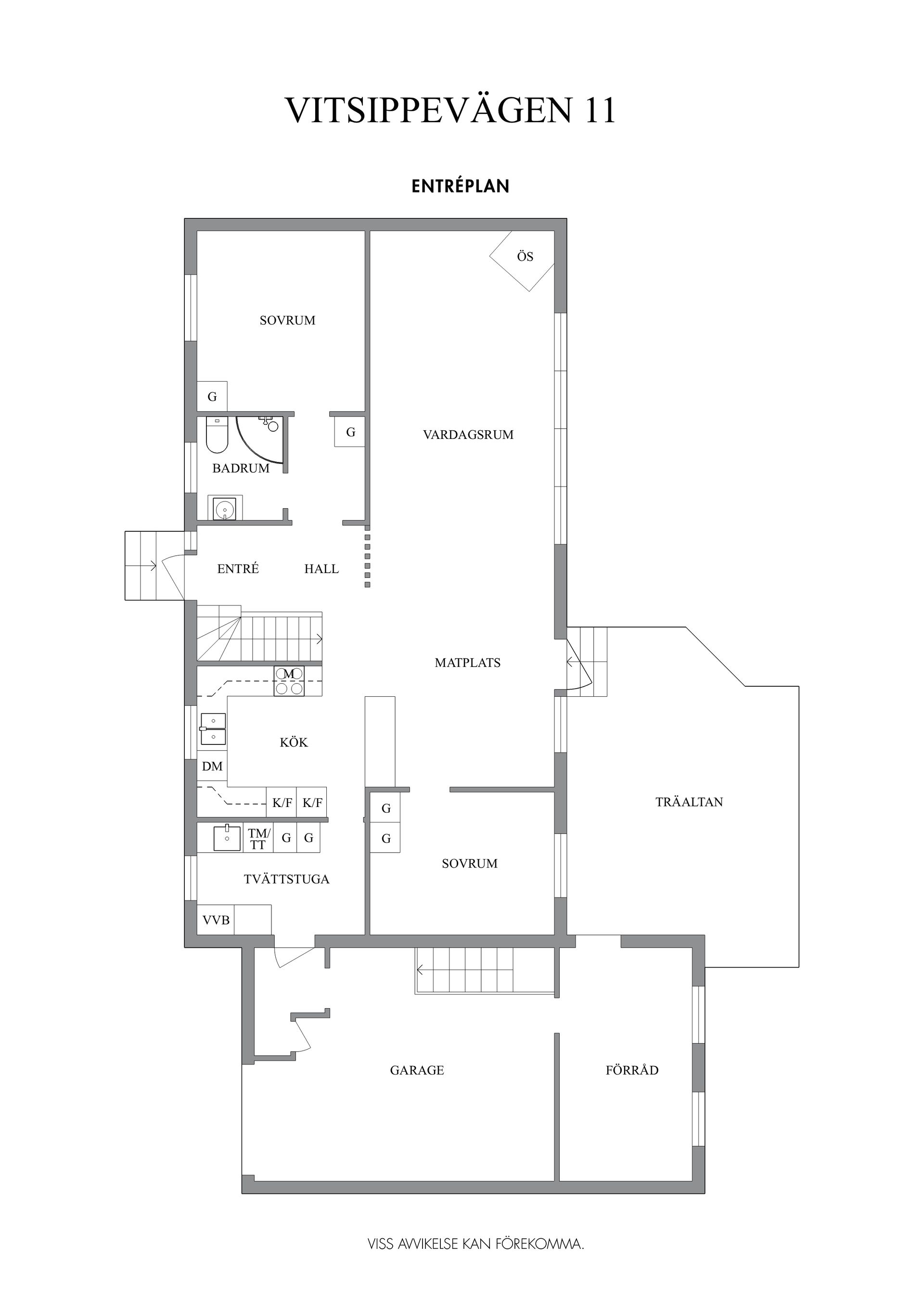 Villa, Vitsippevägen 11, Härryda