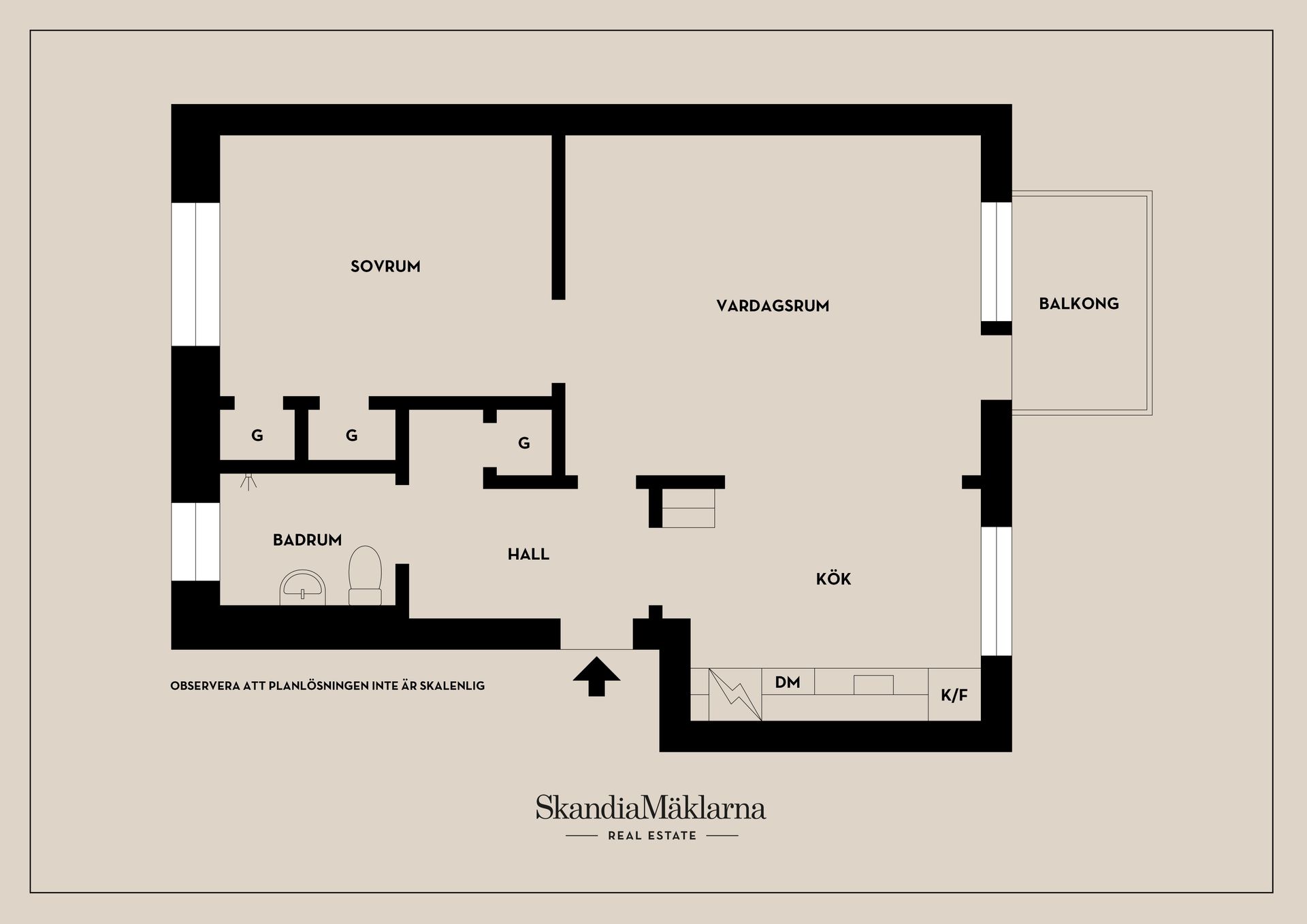 Bostadsrätt, Stångjärnsvägen 5, Johannesfred, Stockholm