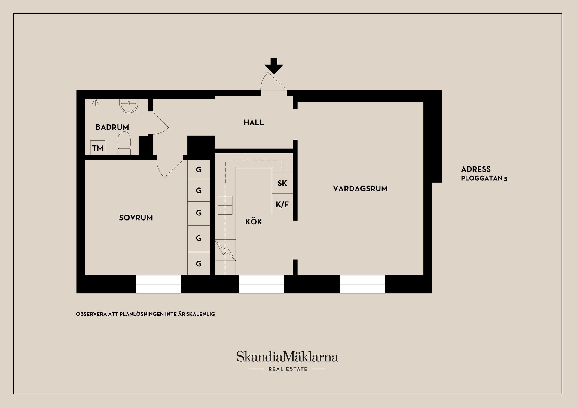 Bostadsrätt, Ploggatan 5, Katarina/Sofia, Stockholm