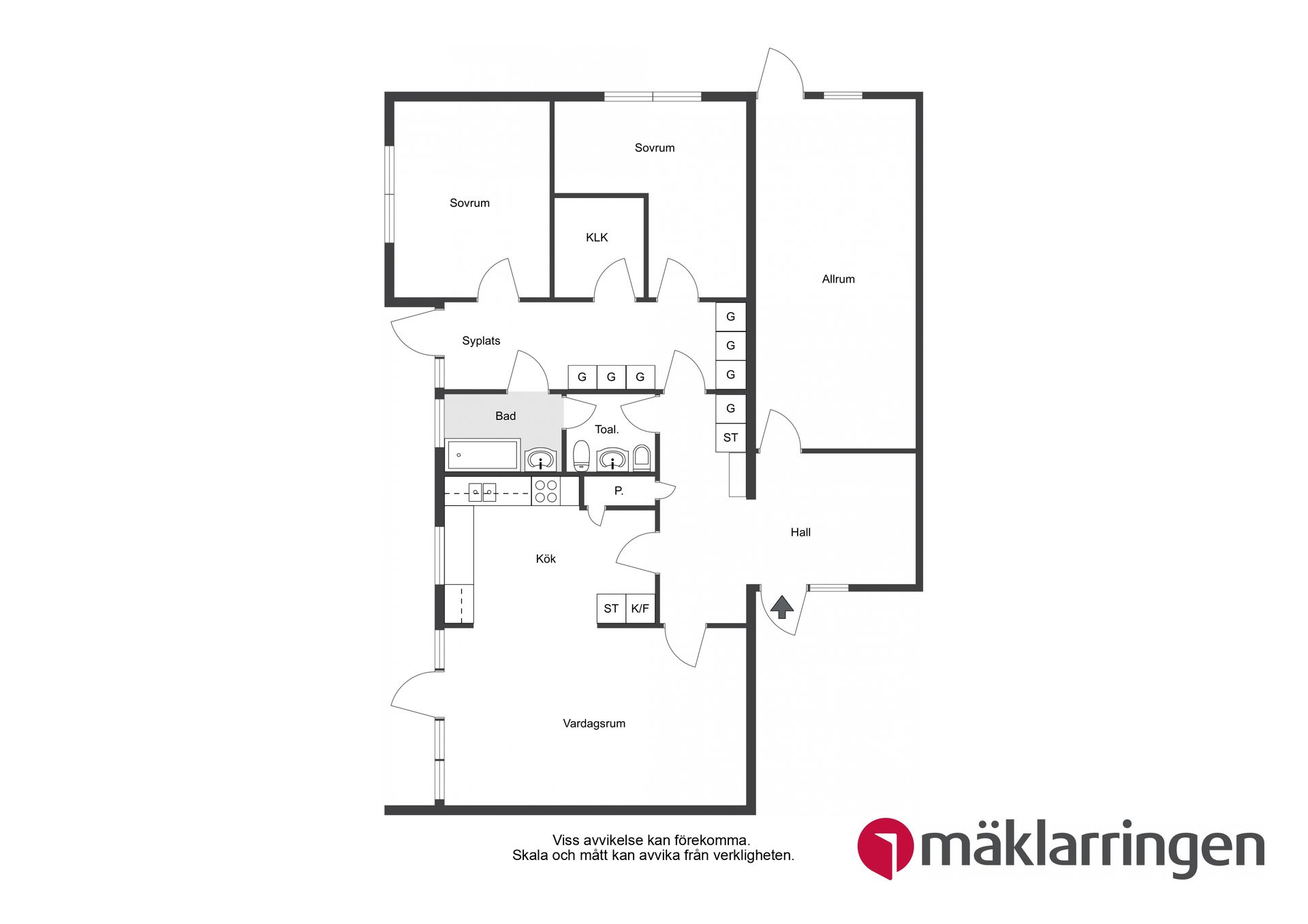 Villa, Rektorsvägen 3, Vattmyra, Järfälla