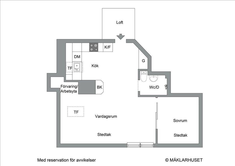 Bostadsrätt, Fredriksbergsvägen 12, Mariehäll, Stockholm