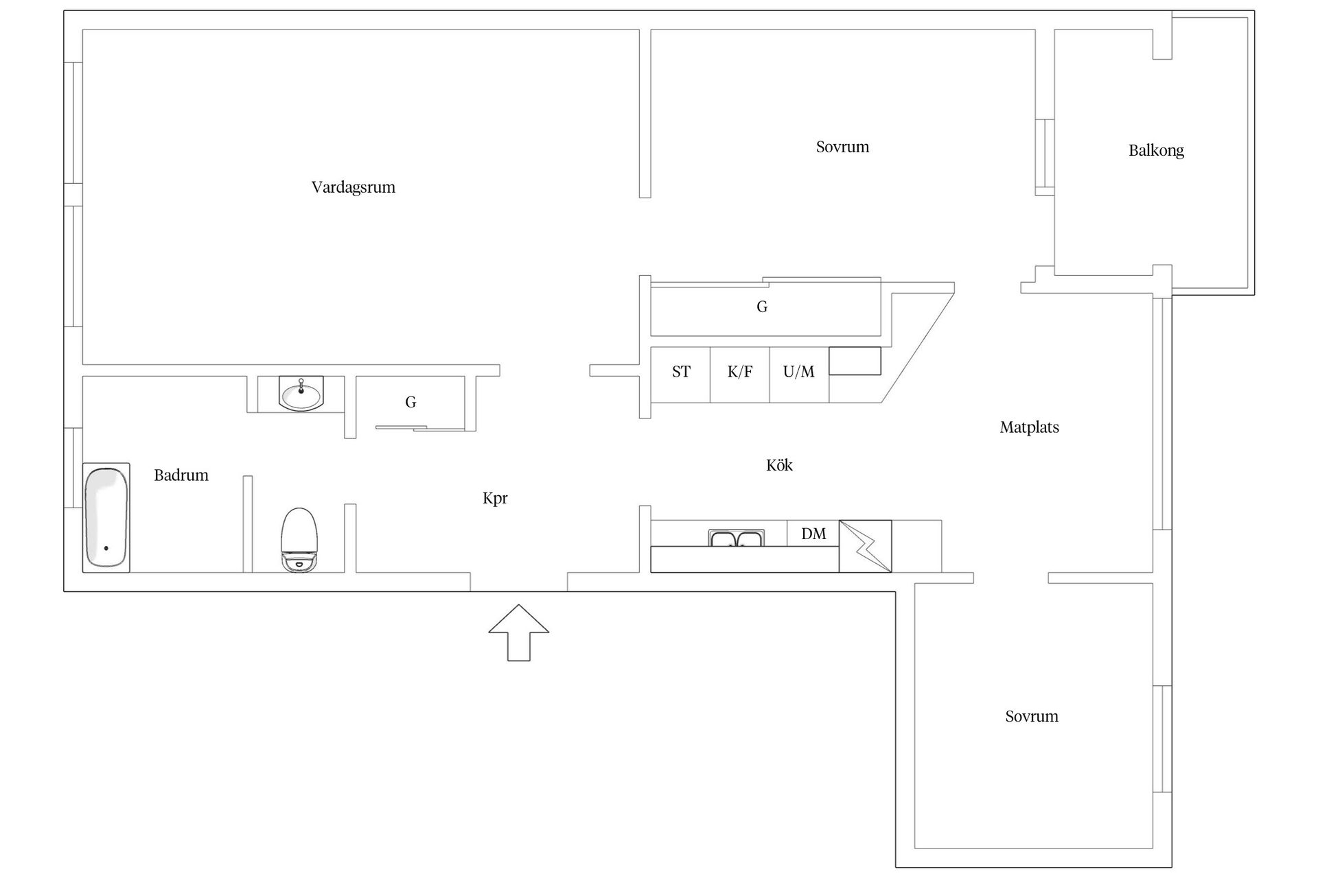 Bostadsrätt, Umeågatan 4C, Rosengården, Helsingborg