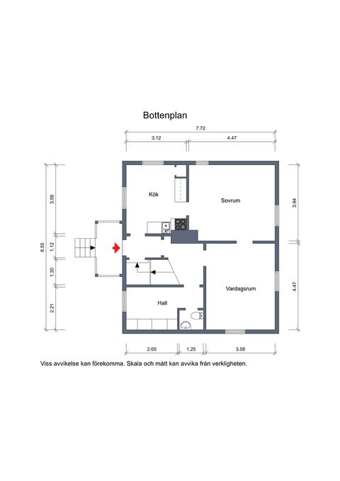 Villa, Nyvägen 8, Åmsele, Vindeln