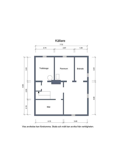 Villa, Nyvägen 8, Åmsele, Vindeln