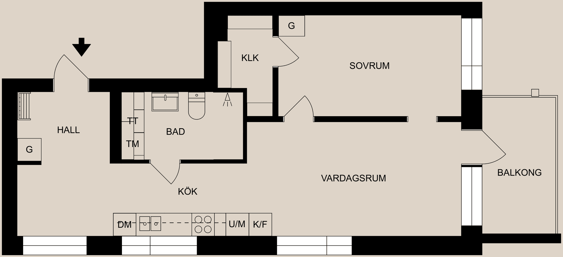 Bostadsrätt, Holmtorpsvägen 37, Björklund, Norrköping