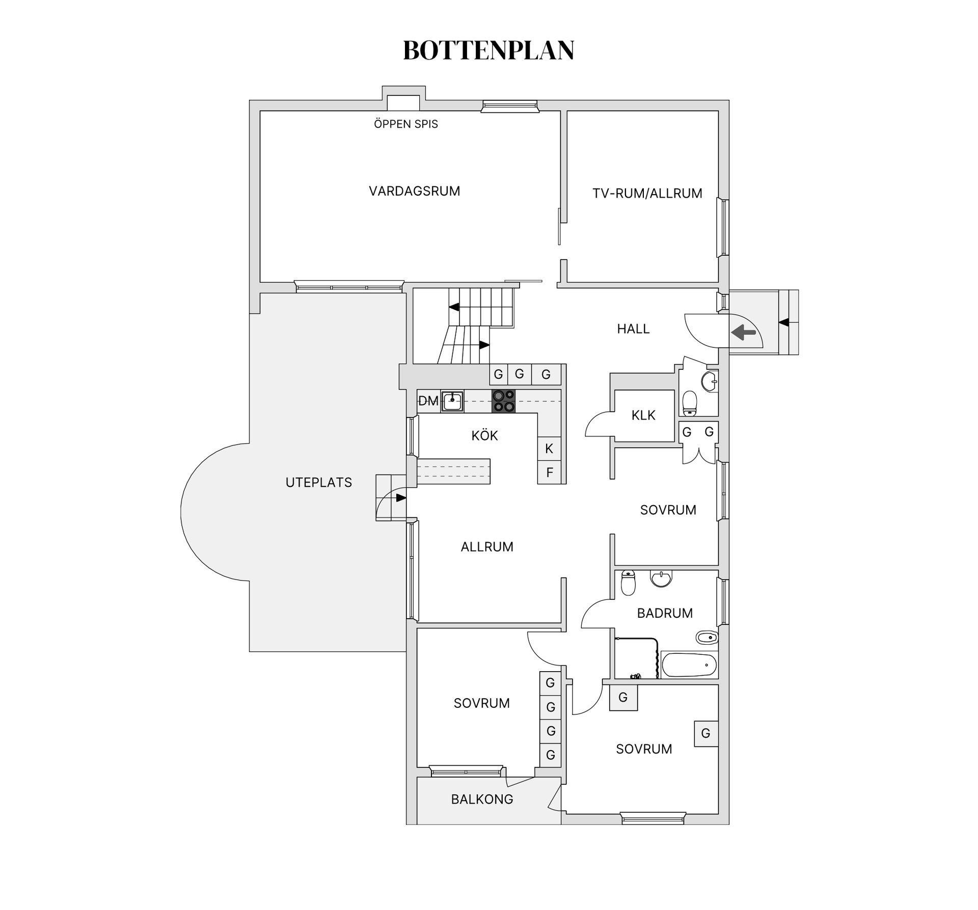 Villa, Marsvägen 10, Jakobsberg, Järfälla