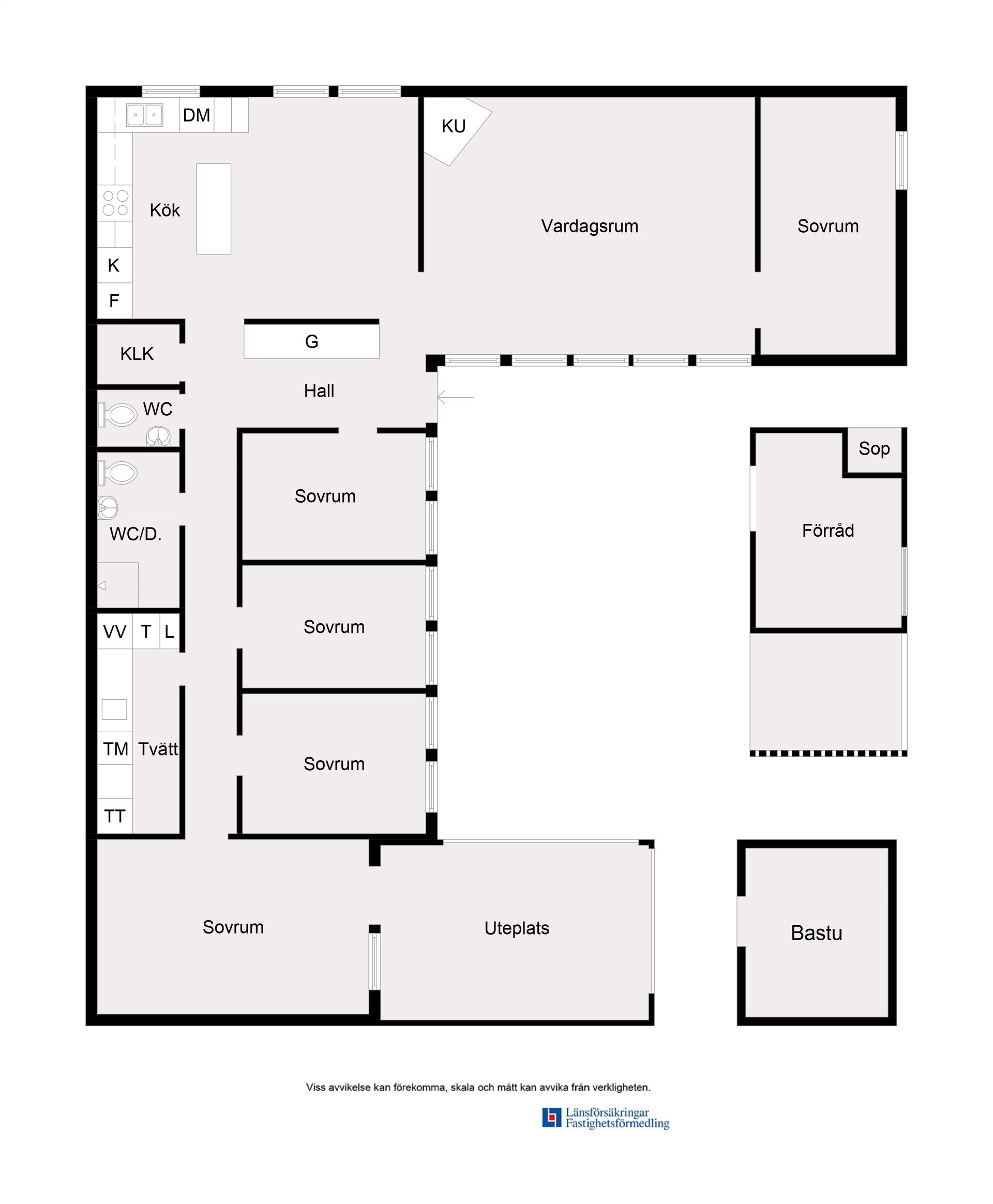 Villa, Radhus, Näckrosvägen 7, Sjukyrkoberget, Upplands Väsby