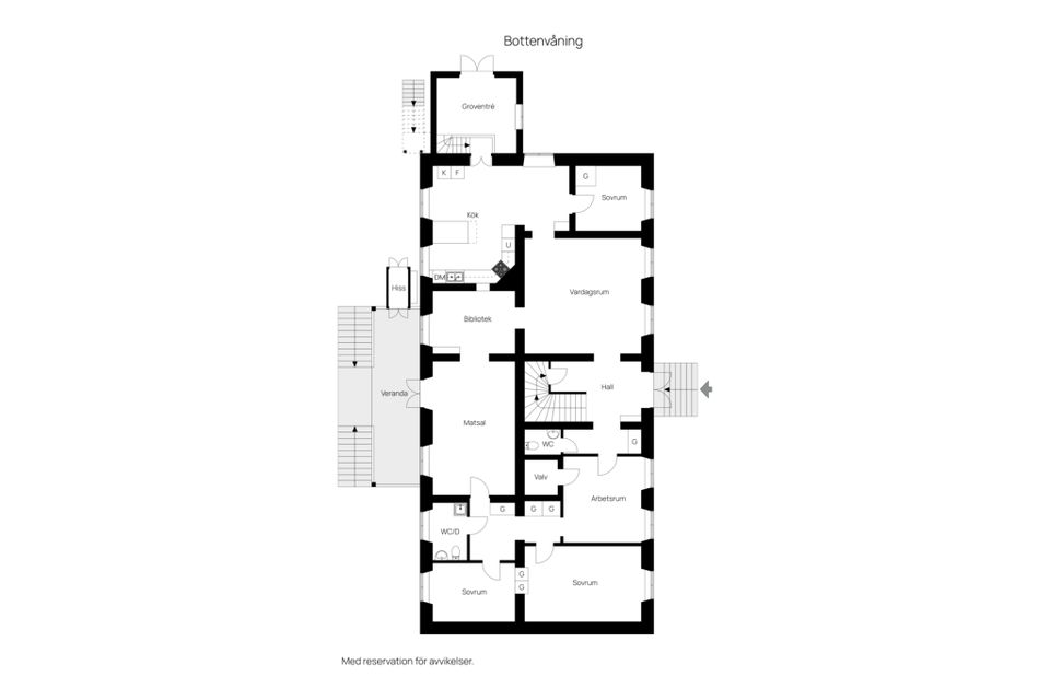 Villa, Kräklingbo Prästgården 222, Kräklingbo - Östra Gotland, Gotland